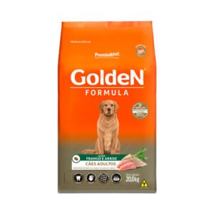 Ração Golden Cães Adultos Frango e Arroz 20Kg