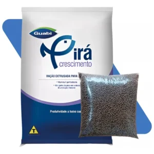 Ração Peixes Crescimento Carpas Pacus Tilápias Guabi 32%10kg