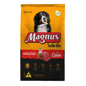 Raçao Magnus Todo Dia Sabor Carne Para Cães Adultos 15Kg