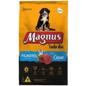 Ração Magnus Premium Carne Para Cães Filhotes 10,1 Kg
