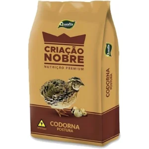 Ração para Codorna 22% Postura Inproveter Criação Nobre 20Kg